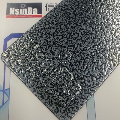 China Supplier Antique Silver Hammer Texture Thermoset Powder Coating Paint