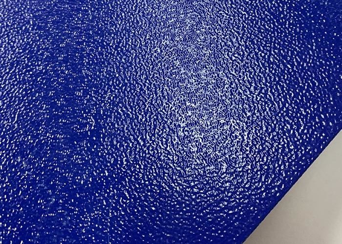 Rough Texture Wrinkle Powder Coat Blue Color Thermosetting Powder Coating