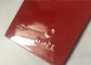 Red Glossy Epoxy Polyester Powder Coating , Flat Smooth Heat Resistant Powder Coat