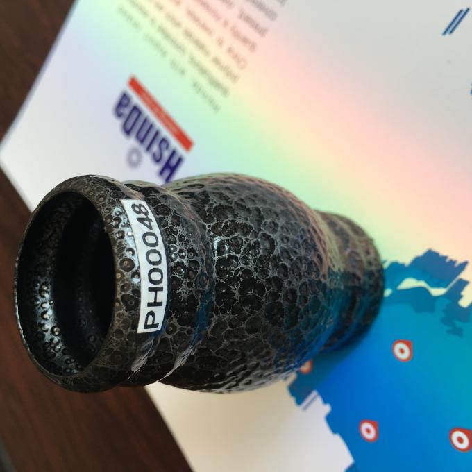 Electrostatic Custom Powder Coating Hammer Finish Spray Black High Gloos