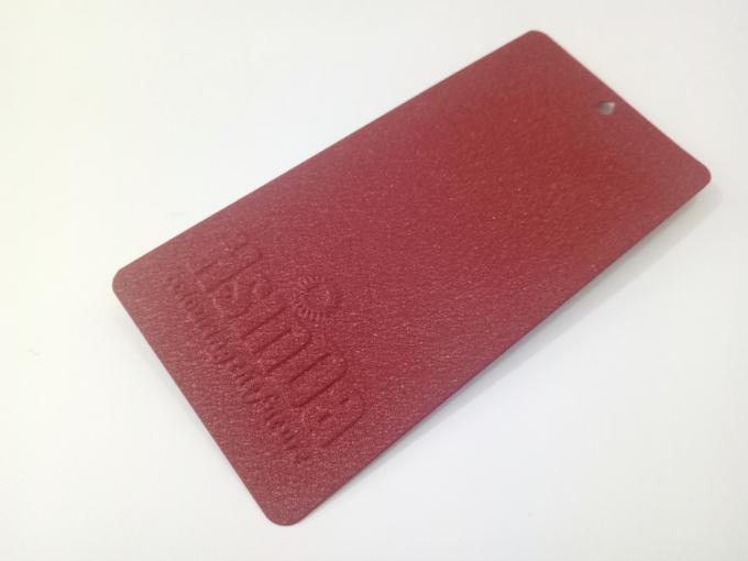 Red Sand Grain Textured Powder Coat Epoxy Polyester Resin Solid Hybrid ...