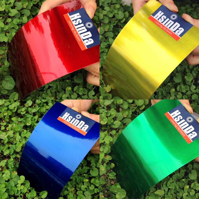 Superior Gloss Candy Powder Coat High Strength Super Weather Resistance