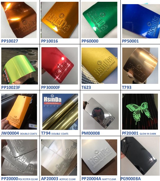 Shagreen Texture Powder Coating Orange Peel Texture Electrostatic Spray Powder Coating