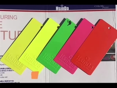 Clear Fluorescence Indoor Custom Powder Coating Epoxy Polyester Paint