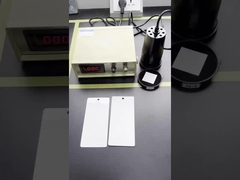 Gloss Measurement Evaluating Specular Reflectivity of Electroplated Silver Powder Coatings