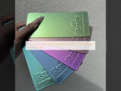 Chameleon Color Shifting Metallic Powder Coating epoxy polyester Paint