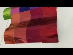 double coating chrome illusion polyester powder coating powder paint color for metal coating