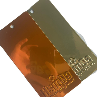 Chrome Gold Brass Powder Coating Paint Customized