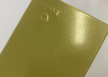Thermosetting Epoxy Polyester Gold Metallic Powder Coat Industrial Coating