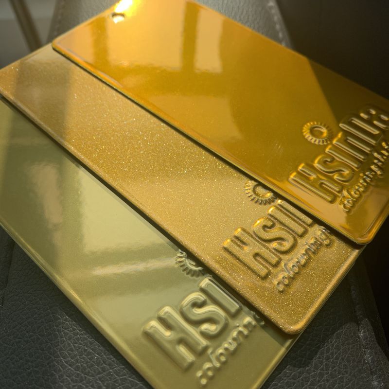 Hsinda Gold Metallic Color Powder Paint Coating UV Resistant