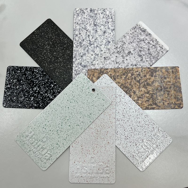 Chemical Epoxy Polyester High Gloss Level Metal Powder Coat Spray