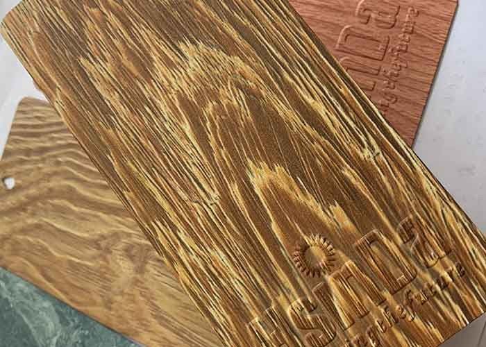 Wood Grain Effect Thermoset Powder Coating Paint For Aluminum Profiles