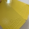 Yellow High Gloss Epoxy Polyester Powder Coating Paint Metal Surface