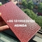 Good Quality Red Copper Hammer Wrinkle Texture Crack Electrostatic Spraying Powder Coating Paint
