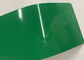 Thermosetting Green Glossy Polyester Powder Coating , Flat Smooth Powder Paint