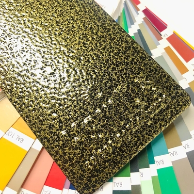 Epoxy Polyester Crack Textured Powder Coat With High Temperature Resistance