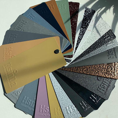 Polyester Resin Tgic Dry Powder Coating UV Resistance Textured High Heat