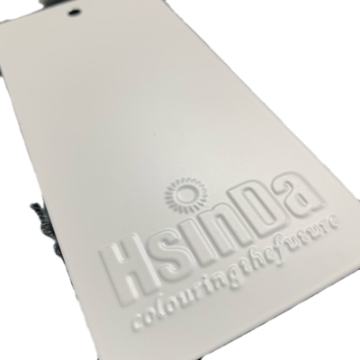 Hsinda RAL/PANTONE White Matt Smooth Polyester Powder Coating For Furniture Industry