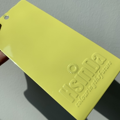 RAL1016 Yellow Gloss Powder Coating Paint For Furniture And Building Construction