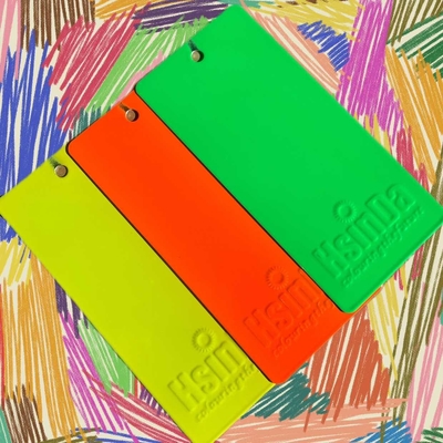 RAL1026 Epoxy Polyester Powder Coating Fluorescent Neon Yellow