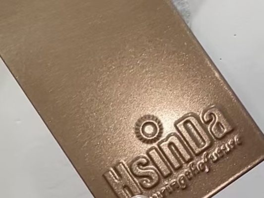 Durable Metallic Brown Powder Coating For Building Piant