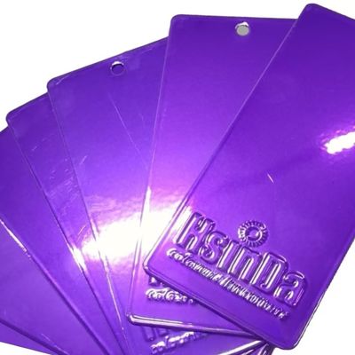 Vibrant Candy Purple Eco-friendly UV Resistant Candy Powder Coating for Bikes