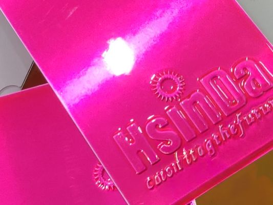 High Brightness Thermosetting Candy Pink Powder Coating for Decorative Accents