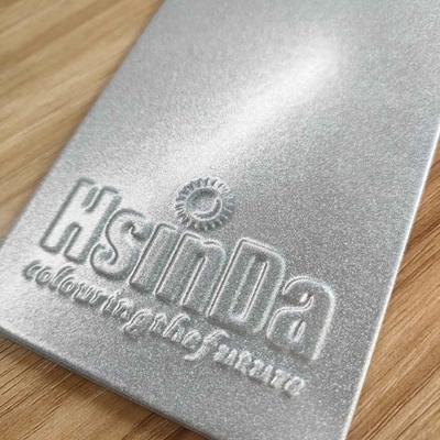 Corrosion Resistant Bonded Metallic Silver Powder Coating Powder for Home Appliances Refrigerator Frame Paint Spray
