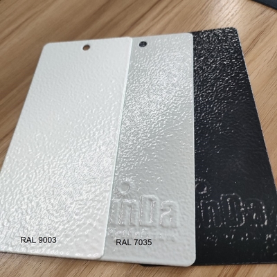 Corrosion Resistant Wrinkle Texture RAL9003 White Outdoor Epoxy Polyester Powder Coating Paint