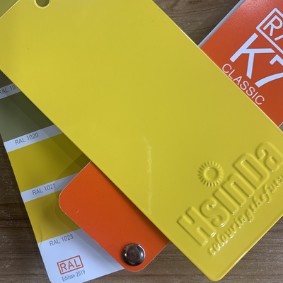 ROHS REACH Certification RAL1023 Traffic Yellow Powder Coating Spray Paint for Household Appliances