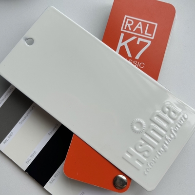 RAL 9010 Pure White Smooth Glossy Electrostatic Powder Coating Paint for Sheet Metal