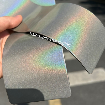 Multiple Color Changing Powder Coating With Sparkling Chameleon Metallic Effect