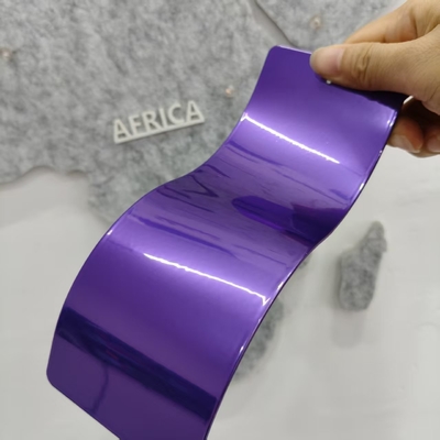Double Coating Chrome Illusion Powder Coat 60-80um for Metal