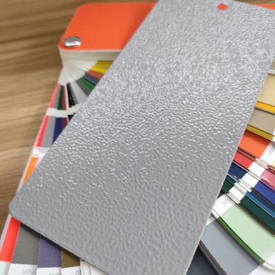RAL7004 Grey Wrinkle Big Texture Hybrid Powder Coating Paint for metal coating