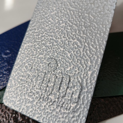 100% Solid Hammertone Powder Coat with Average 32-42μm Particle Size and Specific Gravity 1.2-1.7g for Superior Metal Coating
