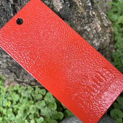 RAL 3020 Wrinkle Texture Polyester Coarse Structure Powder Coating Paint
