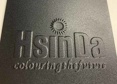 Ral 9005 Black Sandy Matt Fine Texture Powder Coat Paint , Hsinda Powder Coating