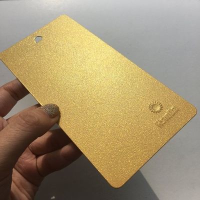 Metallic Effect Epoxy Polyester Solid Powder Coating Paint