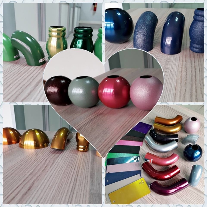 Wood Grain Effect Thermoset Powder Coating Paint For Aluminum Profiles